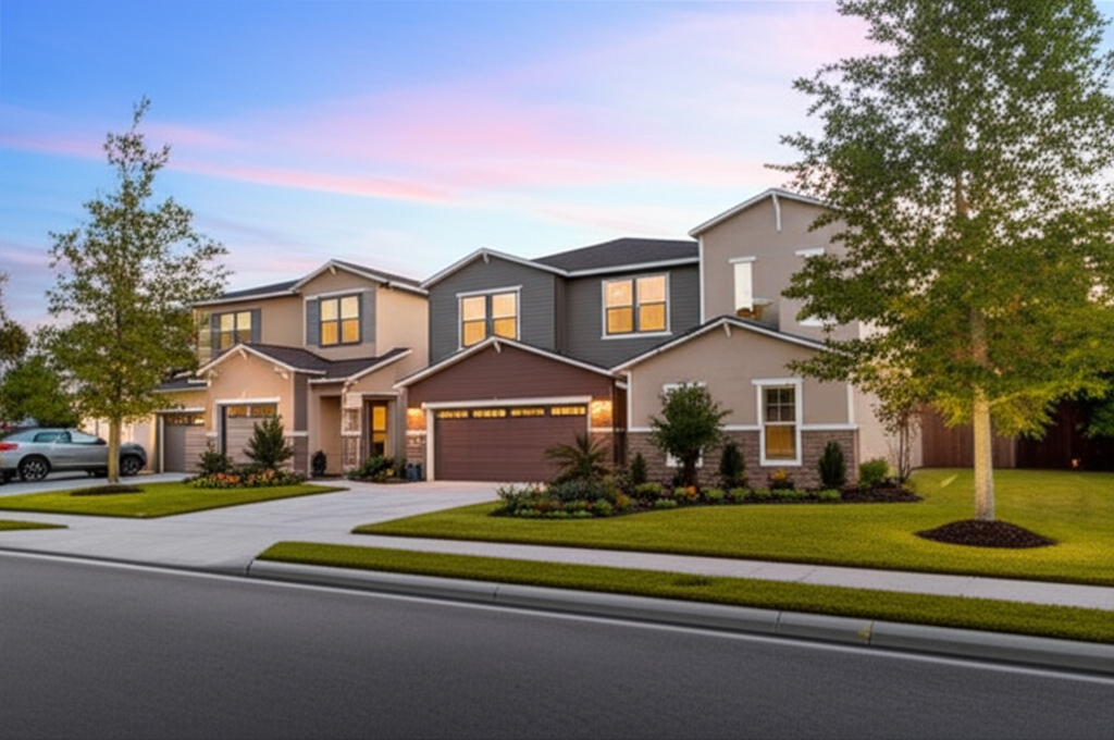 Family homes in Mandarin Jacksonville neighborhood